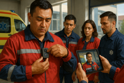 Пилотный проект видеожетонов для безопасности медиков запустили в Астане