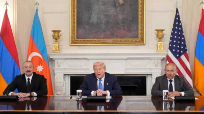 Трамп заявил о достижении согласия о мире между Азербайджаном и Арменией и о возобновлении дипломатических отношений