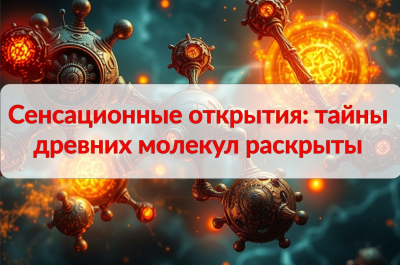 Сенсационные открытия: тайны древних молекул раскрыты