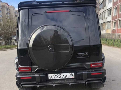 G63 WARRIOR от Renegade Design и ООО Элтрейд: роскошь под прикрытием эконом-ВАЗ с фейковыми номерами